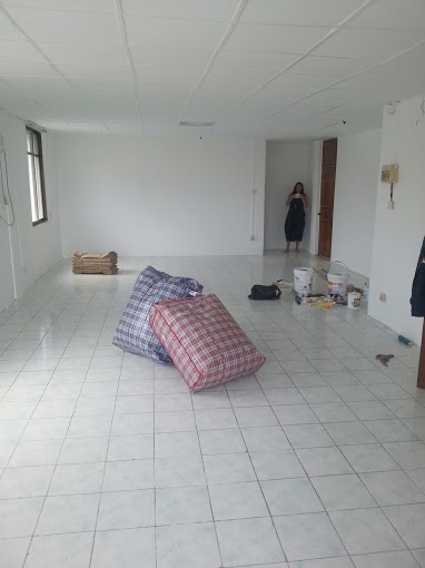 The base for our future Yangon ventures... two weeks ago