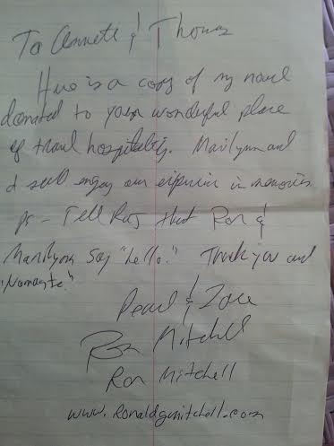 Letter Ron Mitchell
